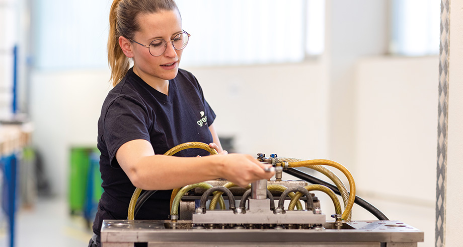 Tanja Zauner (Greiner Packaging), Technician Thermoforming (photo)